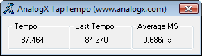 TapTempo Screenshot